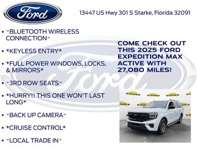 2025 Ford Expedition Max Active