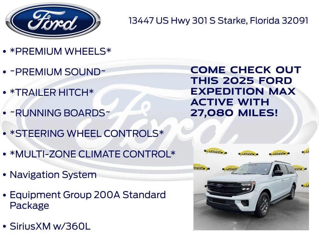 2025 Ford Expedition Max Active