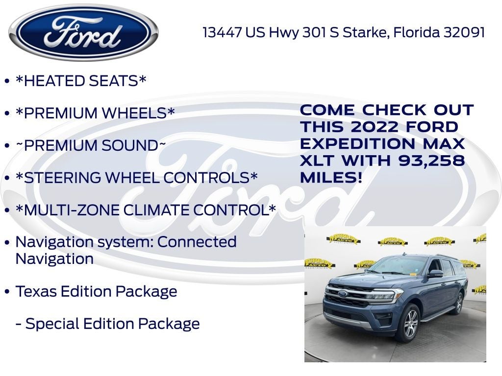 2022 Ford Expedition Max XLT