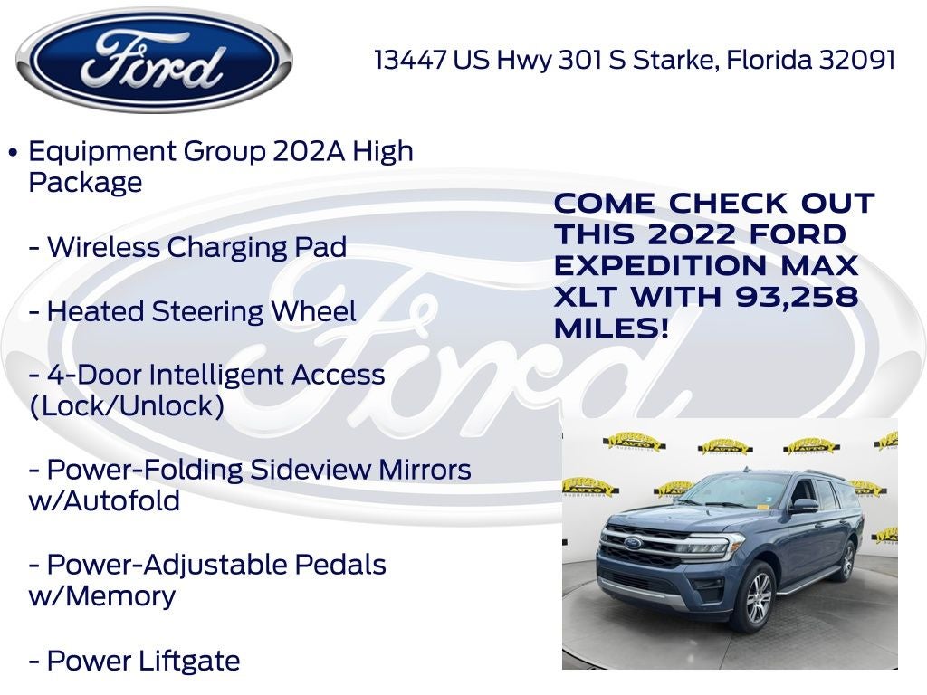 2022 Ford Expedition Max XLT