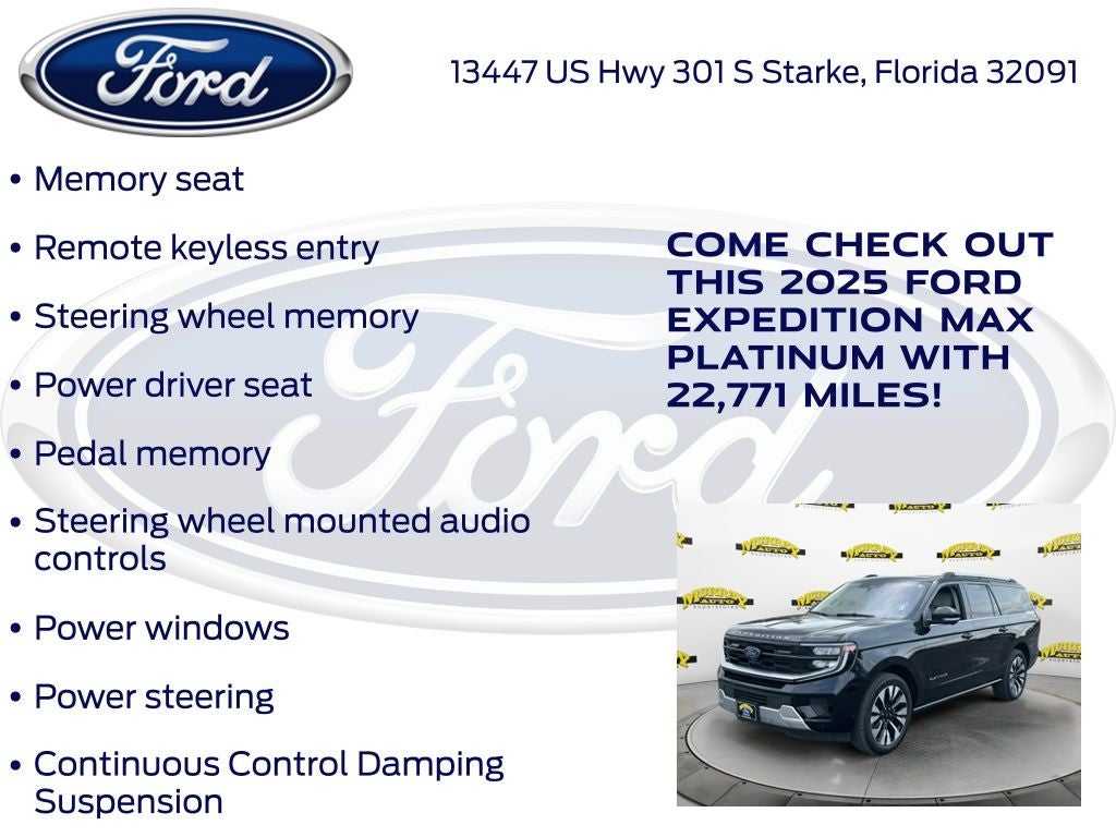 2025 Ford Expedition Max Platinum