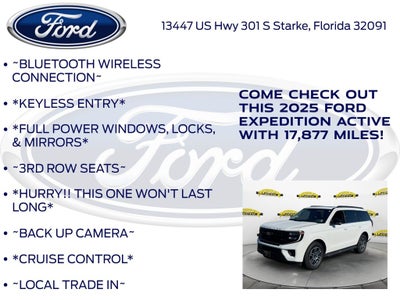 2025 Ford Expedition Active