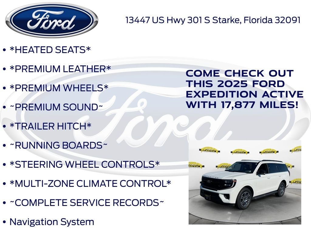 2025 Ford Expedition Active