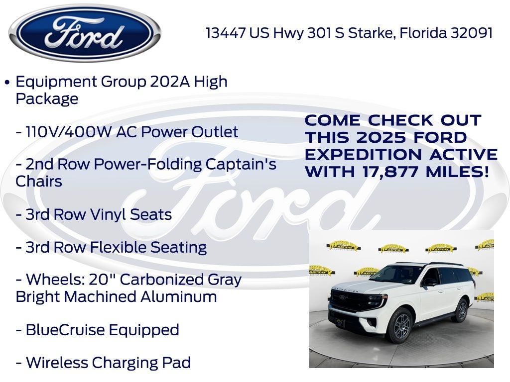 2025 Ford Expedition Active