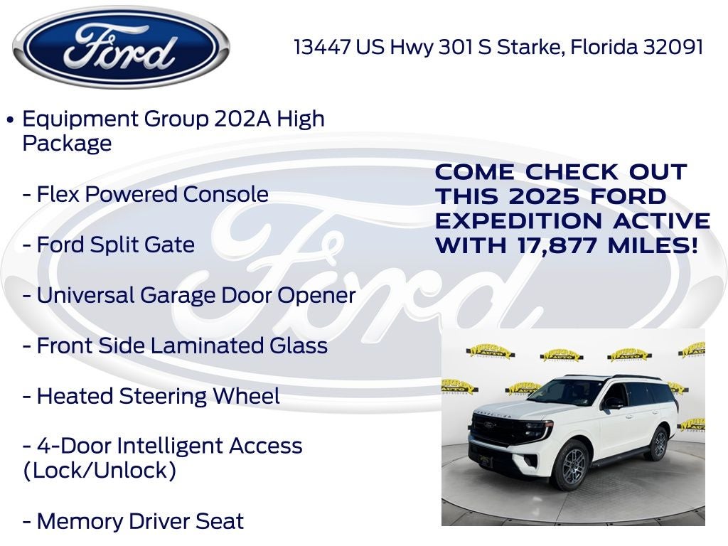2025 Ford Expedition Active