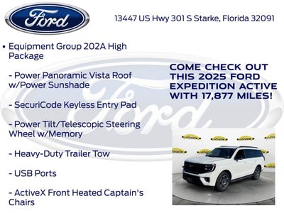 2025 Ford Expedition Active