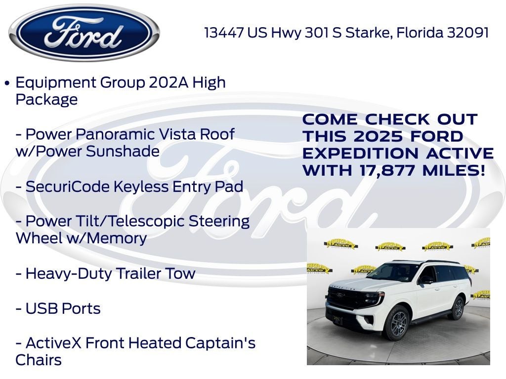 2025 Ford Expedition Active