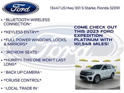 2023 Ford Expedition Platinum