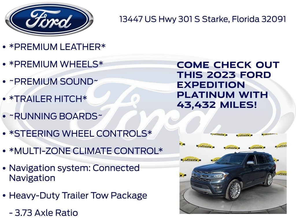 2023 Ford Expedition Platinum