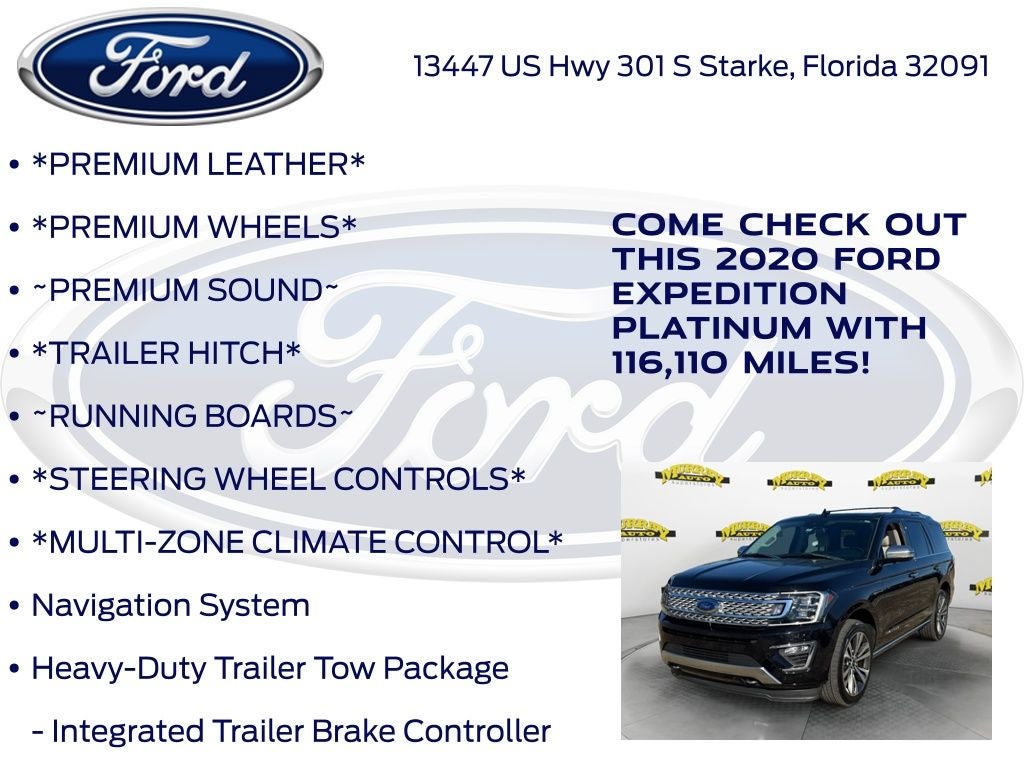 2020 Ford Expedition Platinum