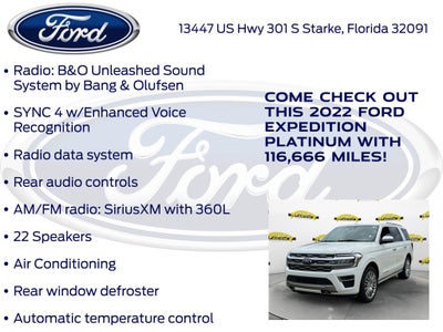 2022 Ford Expedition Platinum