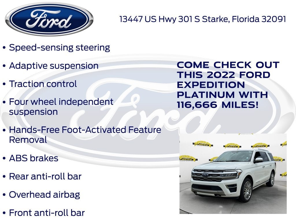 2022 Ford Expedition Platinum