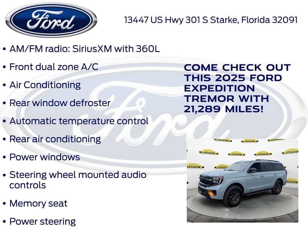 2025 Ford Expedition Tremor
