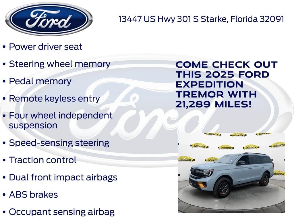 2025 Ford Expedition Tremor