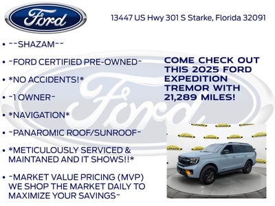 2025 Ford Expedition Tremor
