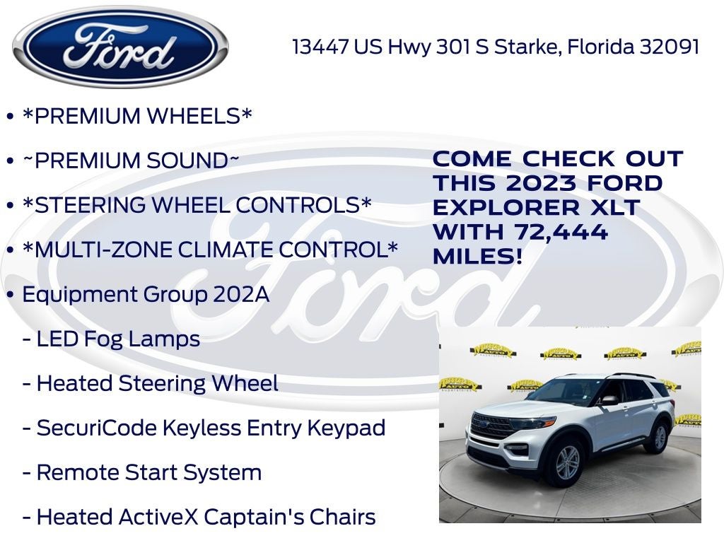 2023 Ford Explorer XLT