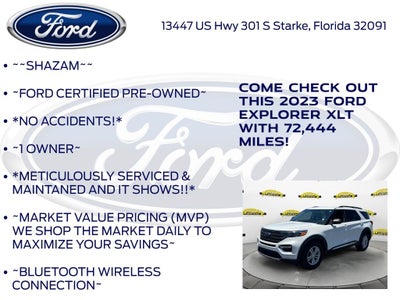 2023 Ford Explorer XLT