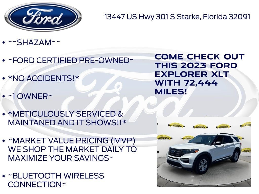 2023 Ford Explorer XLT
