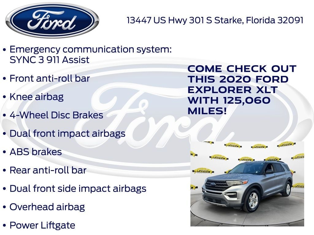 2020 Ford Explorer XLT