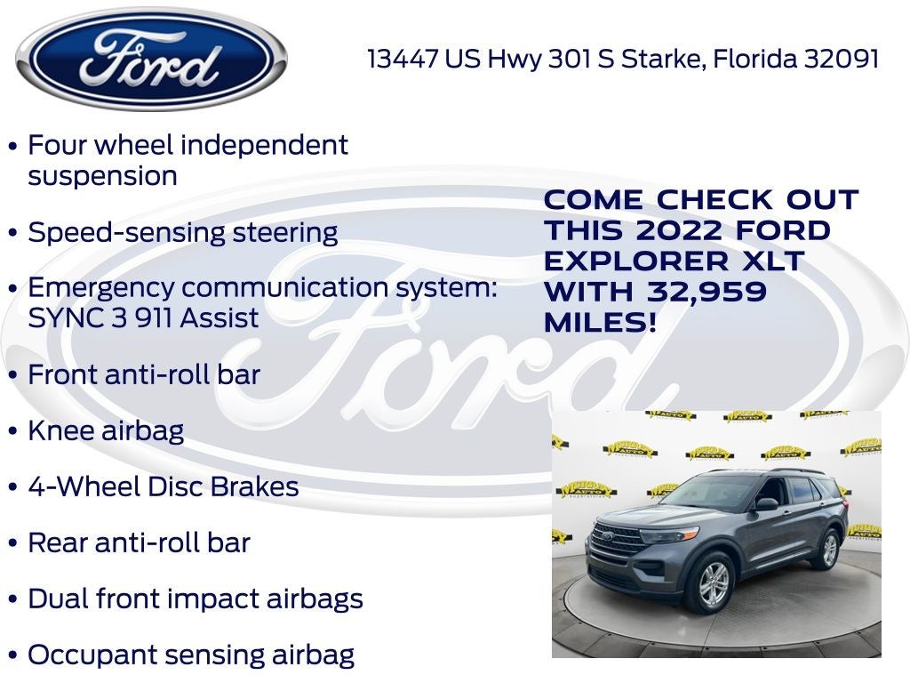 2022 Ford Explorer XLT