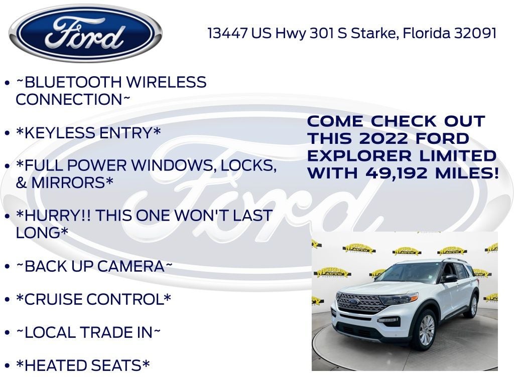 2022 Ford Explorer Limited