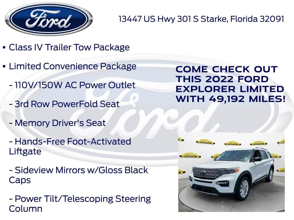 2022 Ford Explorer Limited