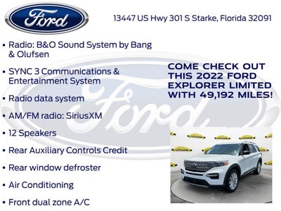 2022 Ford Explorer Limited