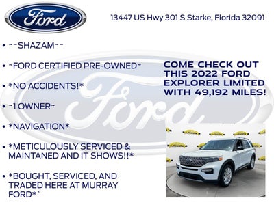 2022 Ford Explorer Limited