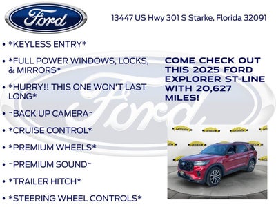 2025 Ford Explorer ST-Line