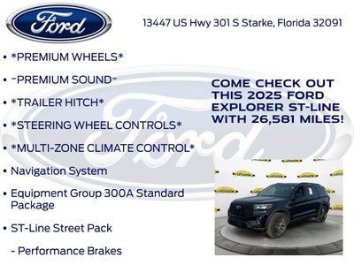 2025 Ford Explorer ST-Line