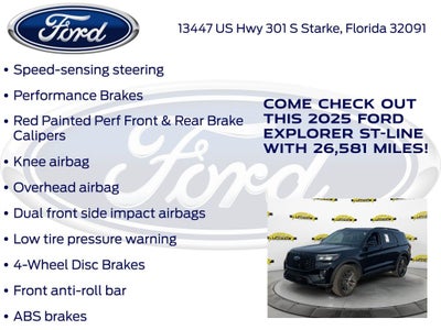 2025 Ford Explorer ST-Line