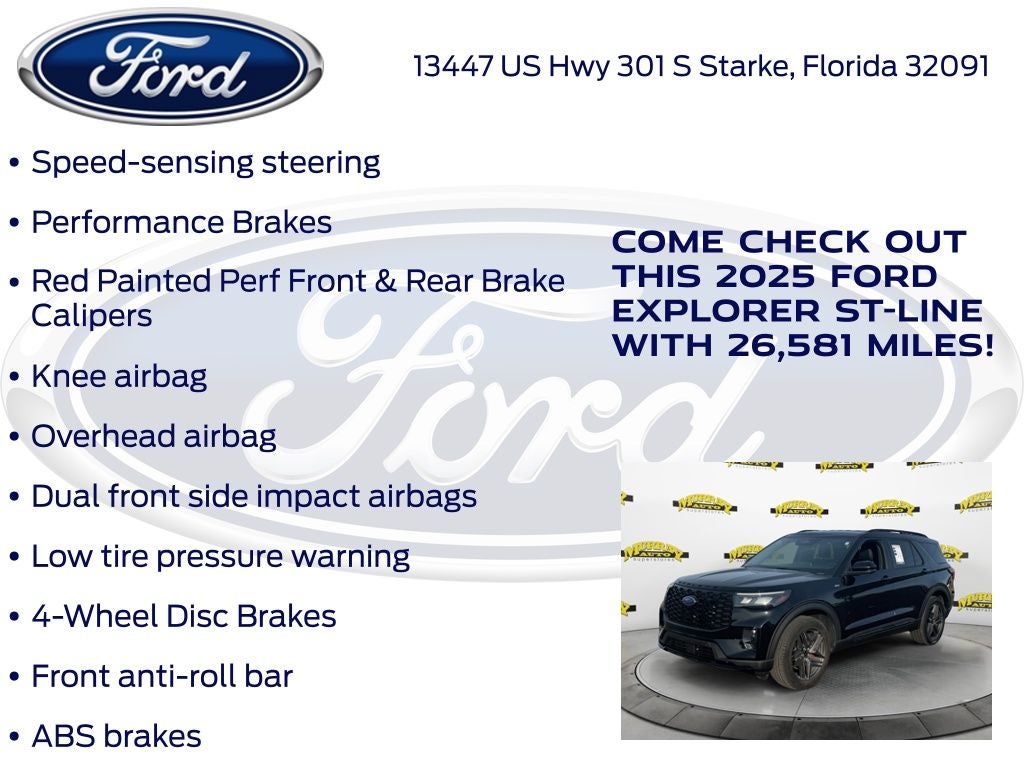 2025 Ford Explorer ST-Line
