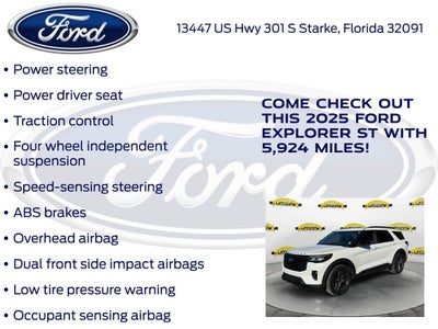 2025 Ford Explorer ST