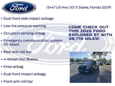 2025 Ford Explorer ST