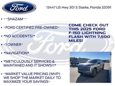 2025 Ford F-150 Lightning Flash