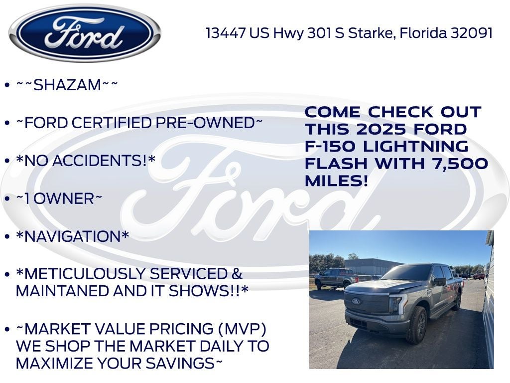 2025 Ford F-150 Lightning Flash