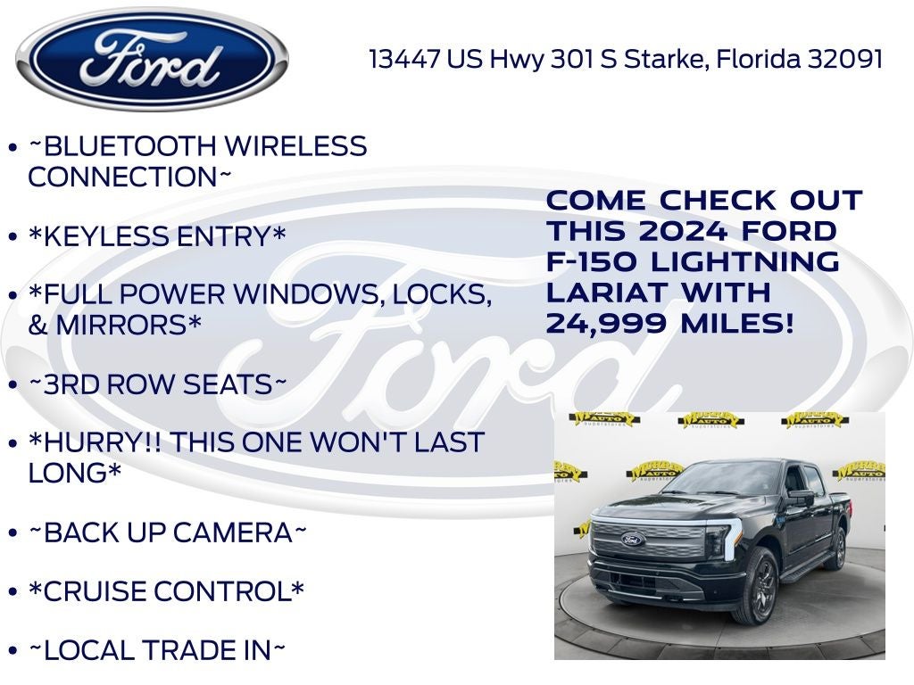 2024 Ford F-150 Lightning Lariat