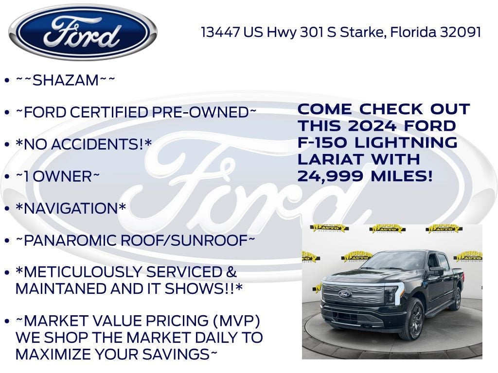 2024 Ford F-150 Lightning Lariat
