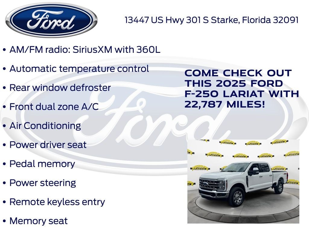 2025 Ford F-250SD Lariat