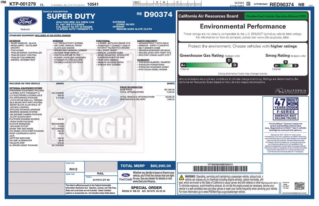 2024 Ford F-250SD XL