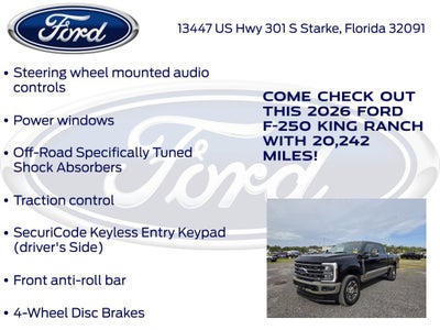 2026 Ford F-250SD King Ranch