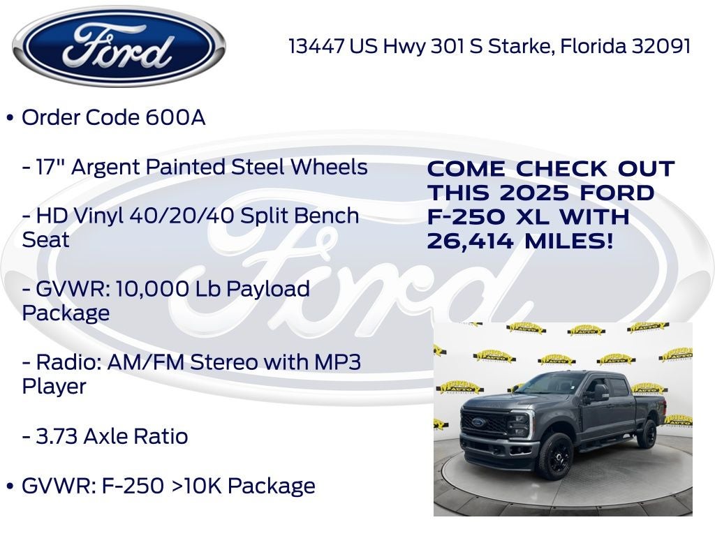 2025 Ford F-250SD XL