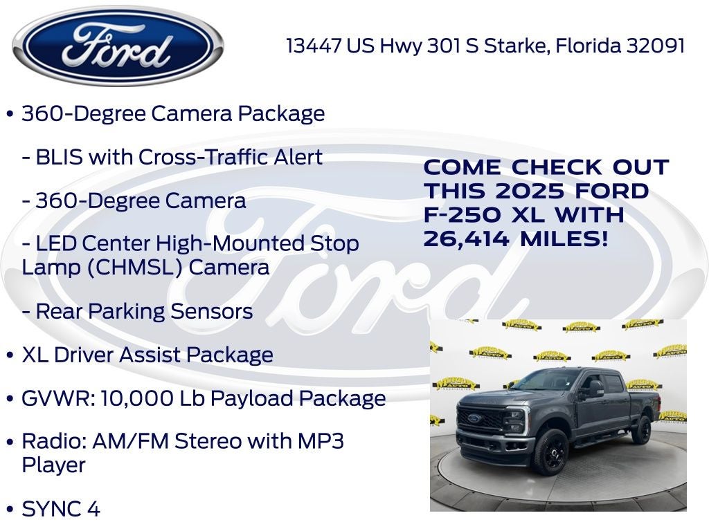 2025 Ford F-250SD XL