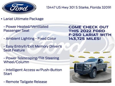 2022 Ford F-250SD Lariat