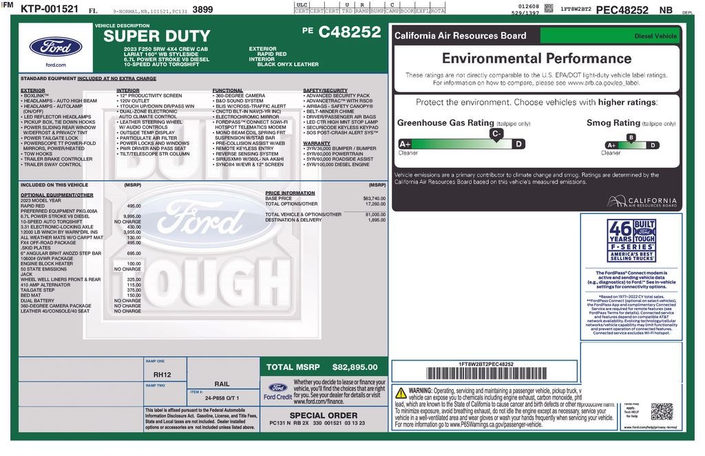 2023 Ford F-250SD Lariat