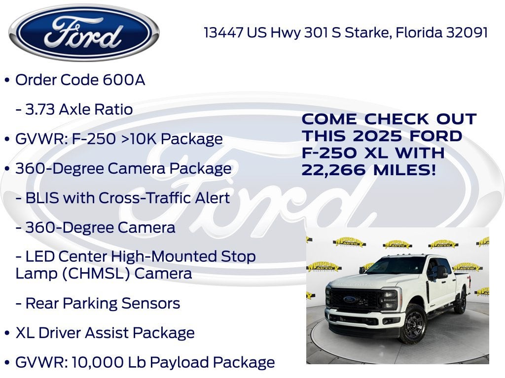 2025 Ford F-250SD XL