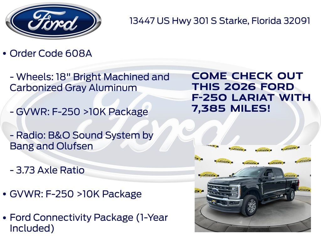 2026 Ford F-250SD Lariat
