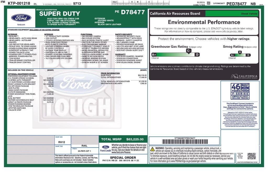 2023 Ford F-250SD Lariat