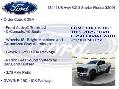 2025 Ford F-250SD Lariat