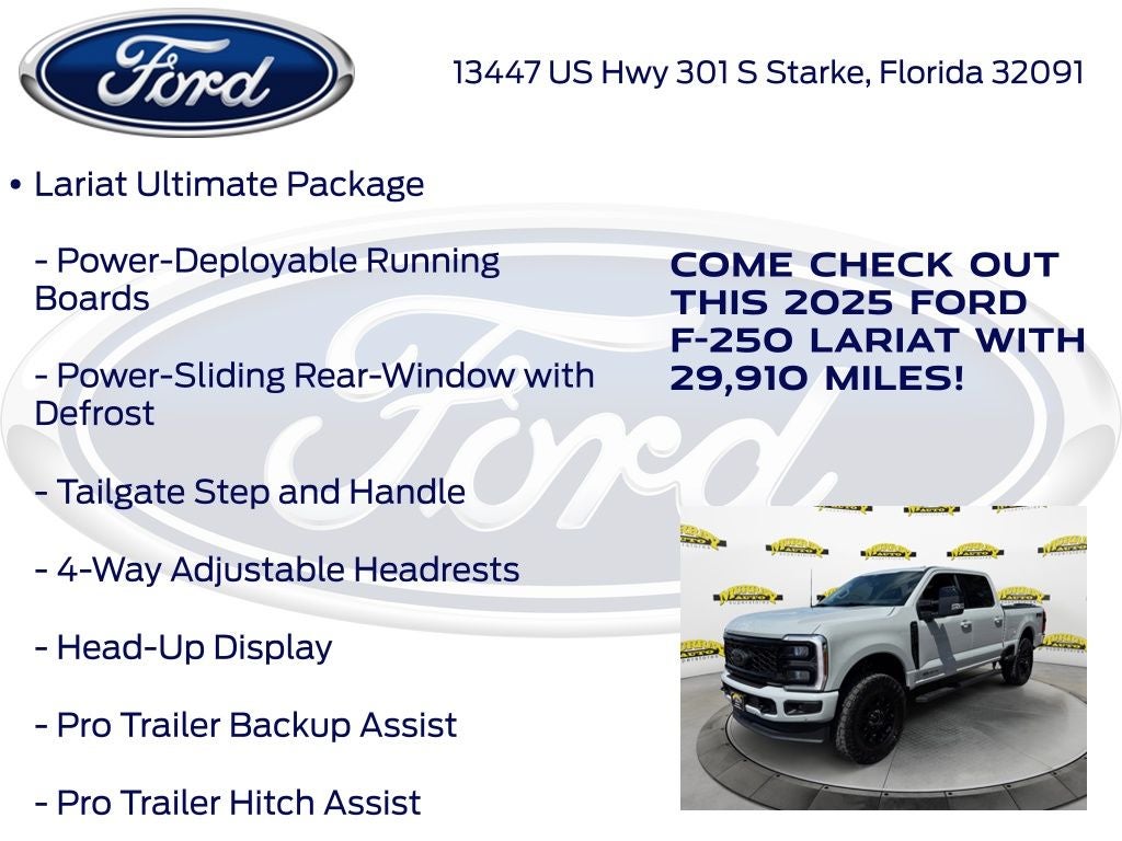 2025 Ford F-250SD Lariat